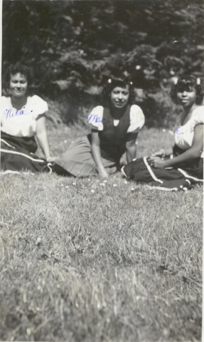 Juanita Porter York, Magnolia Smith Jones and Delores Bass Ollison