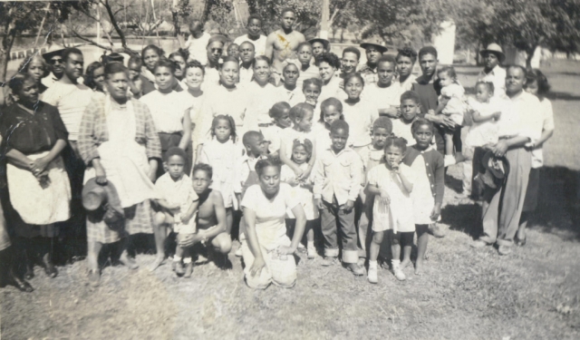 Porters,Woods,Bass,Smith,and Wilkins photo taken in the summer 1948