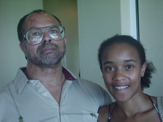 Mr.James Jones Jr. and daughter