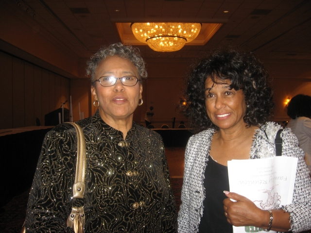 Ethel with Jean Bailey.. Jean will host 2011 Hall-Porter Reunion in Washington DC...